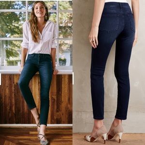 Pilcro and the letterpress (Anthropologie) Stet cuffed ankle jeans